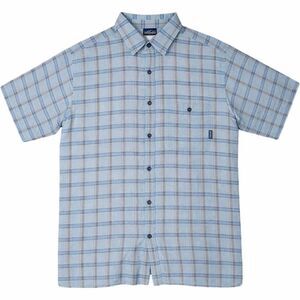 Patagonia Men's A/C Short-Sleeve Organic Cotton Plaid Shirt - Size M
